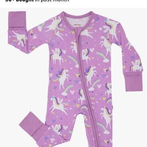 New With Tags Little Sleepies Sienna's Unicorn Zippy